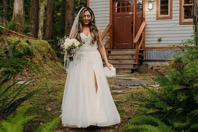 bride walking down the aisle