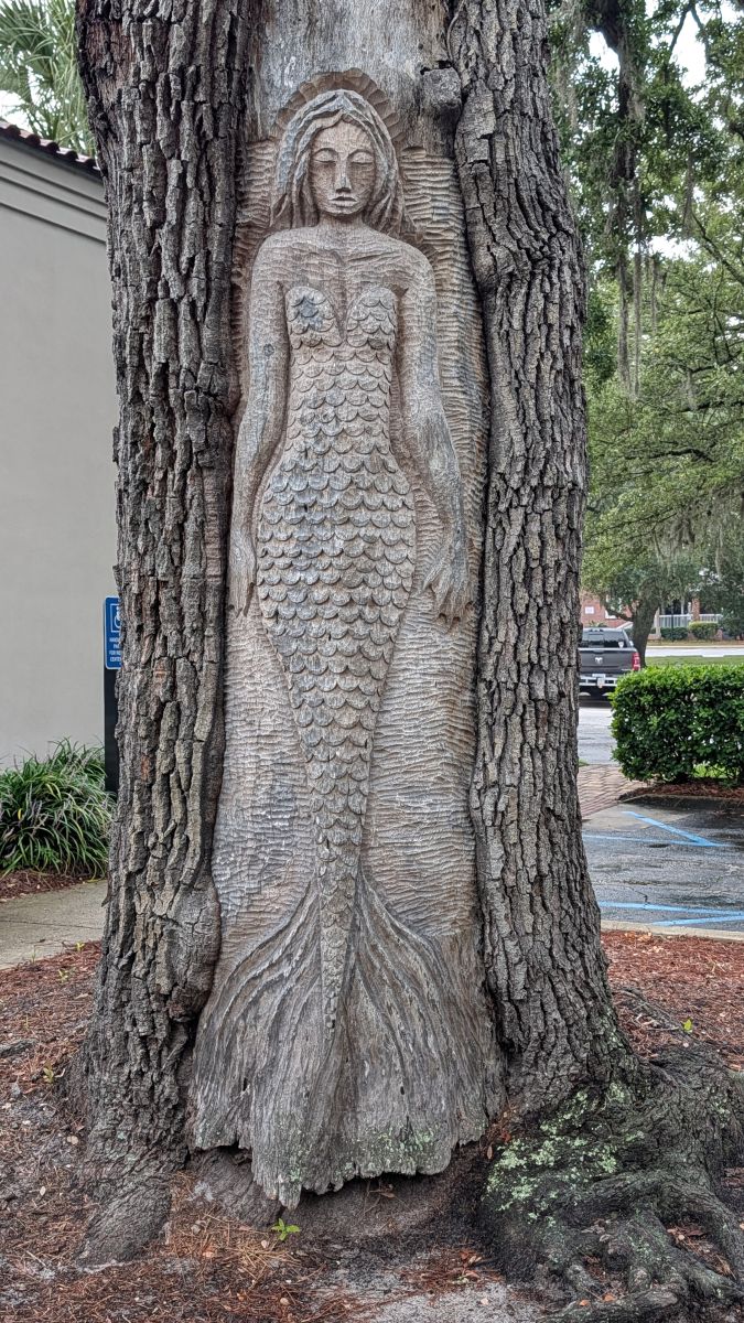 st simons tree spirits - the mermaid